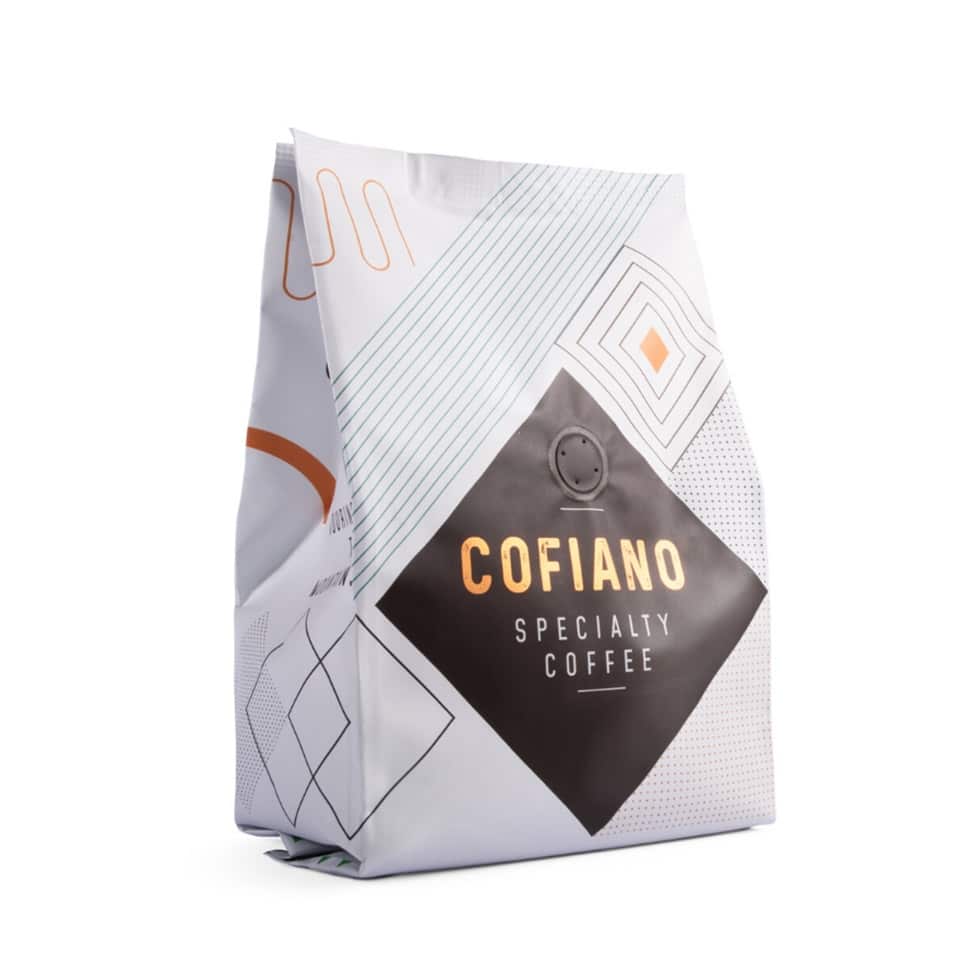 Side Gusset Coffee Pouch 500g – With Valve